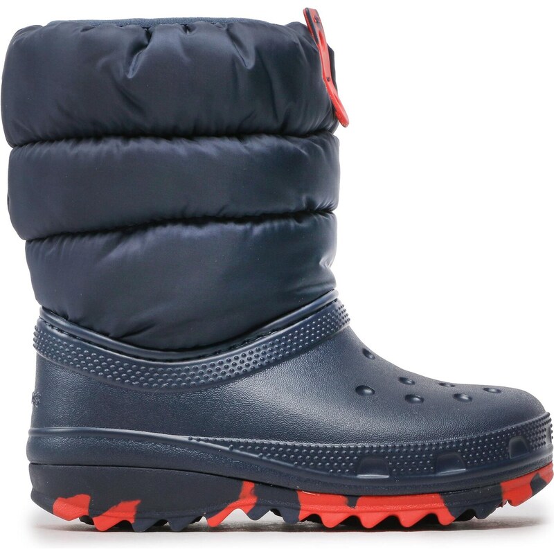 Crocs Śniegowce Classic Neo Puff Boot K 207684 Granatowy