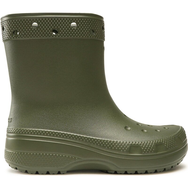 Crocs Kalosze Crocs Classic Rain Boot 208363 Zielony