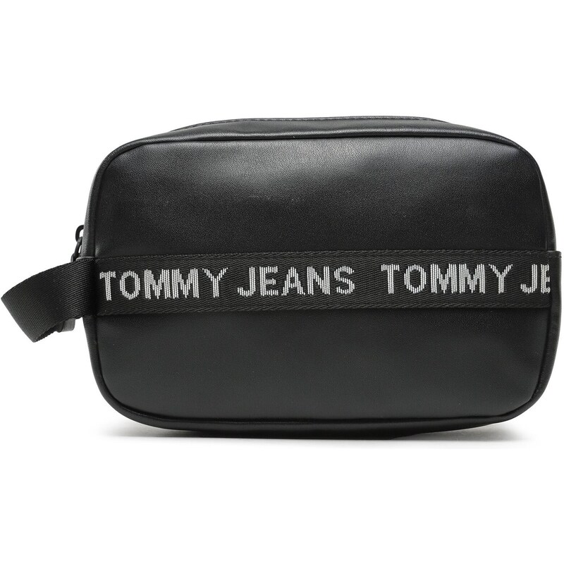 Kosmetyczka Tommy Jeans Tjm Essential Leather Washbag AM0AM11425 BDS
