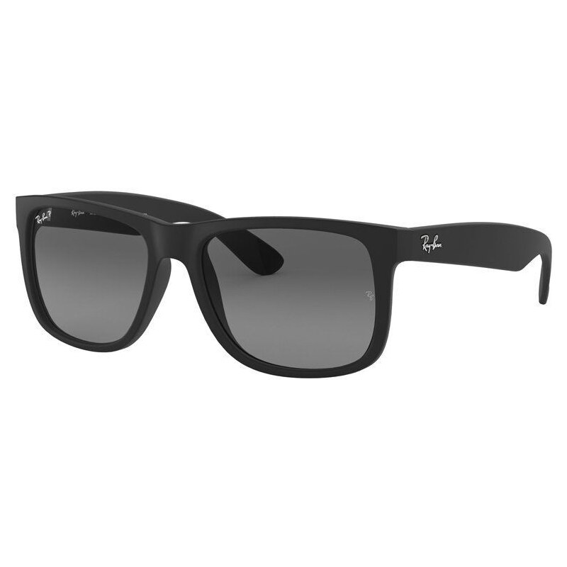 Ray-Ban okulary przeciwsłoneczne JUSTIN męskie kolor czarny 0RB4165