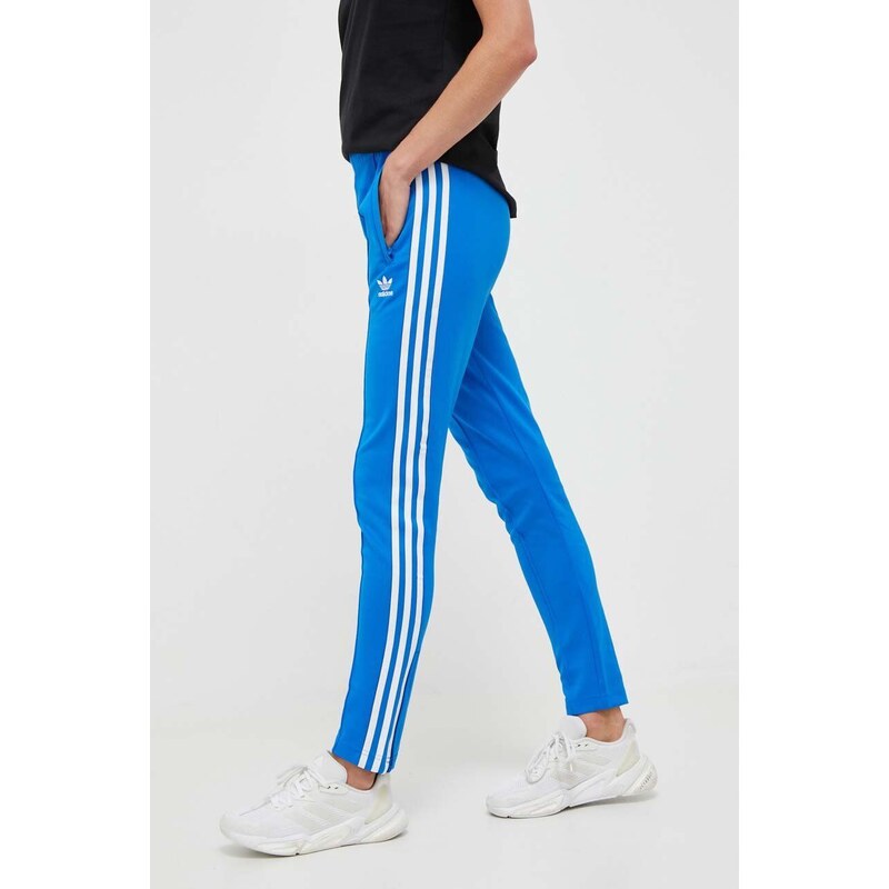 adidas Originals spodnie dresowe kolor niebieski z aplikacją IL8817