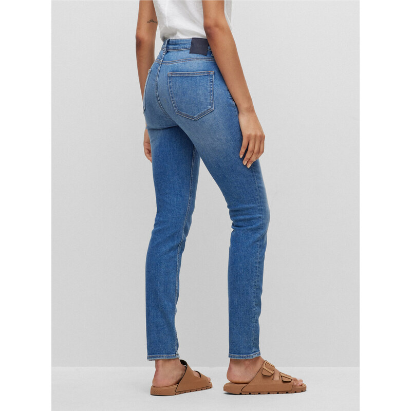 Boss Jeansy 50492769 Niebieski Slim Fit