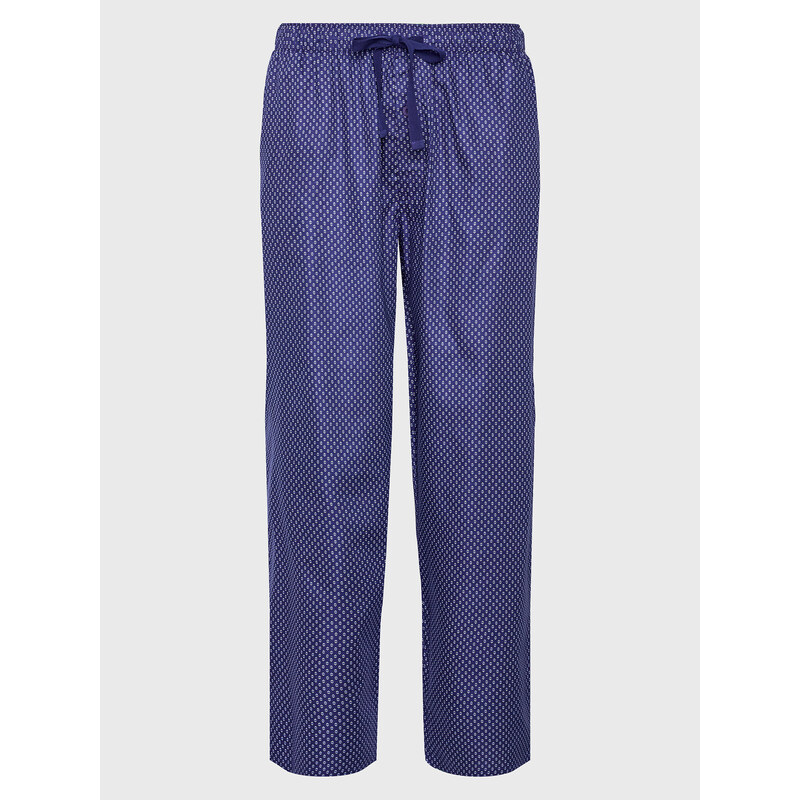 Cyberjammies Spodnie piżamowe Riley Geo 6765 Granatowy Regular Fit