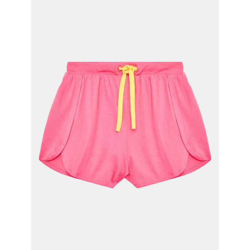 United Colors Of Benetton Szorty sportowe 3096C901Y Różowy Regular Fit