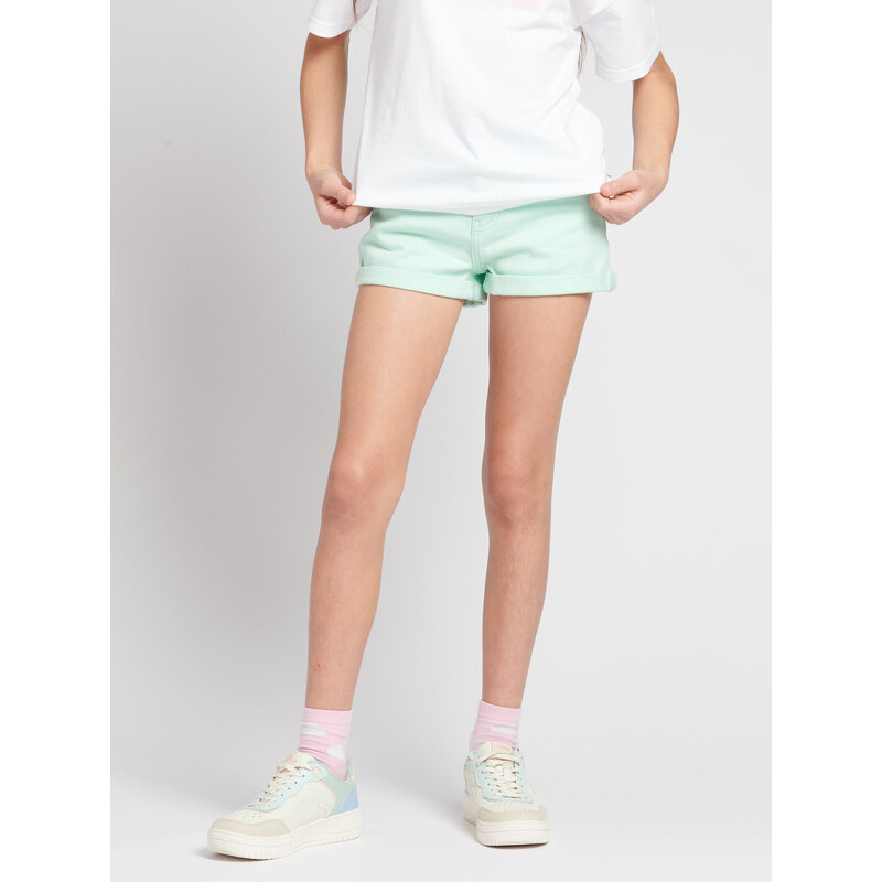 Lee Szorty jeansowe Carol LEG5067 Niebieski Regular Fit