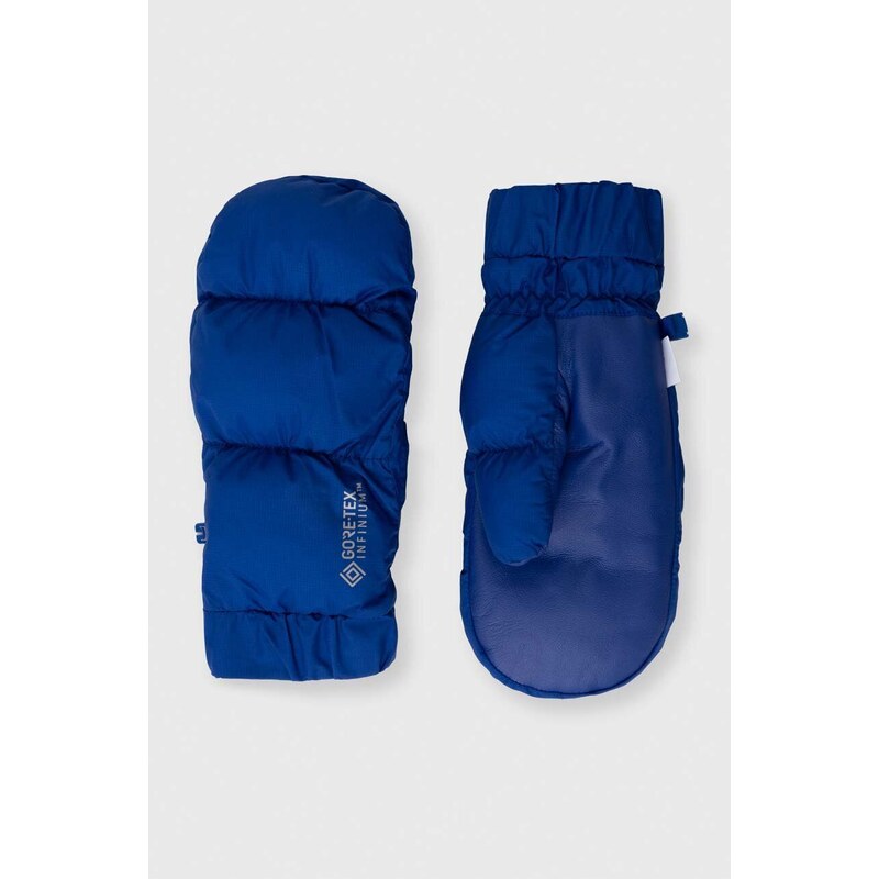 Samsoe Samsoe rękawiczki kolor niebieski