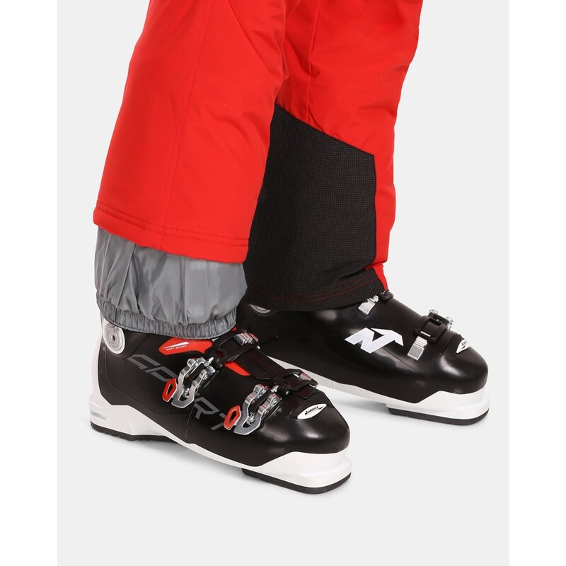Męskie spodnie narciarskie Kilpi GABONE-M czerwone