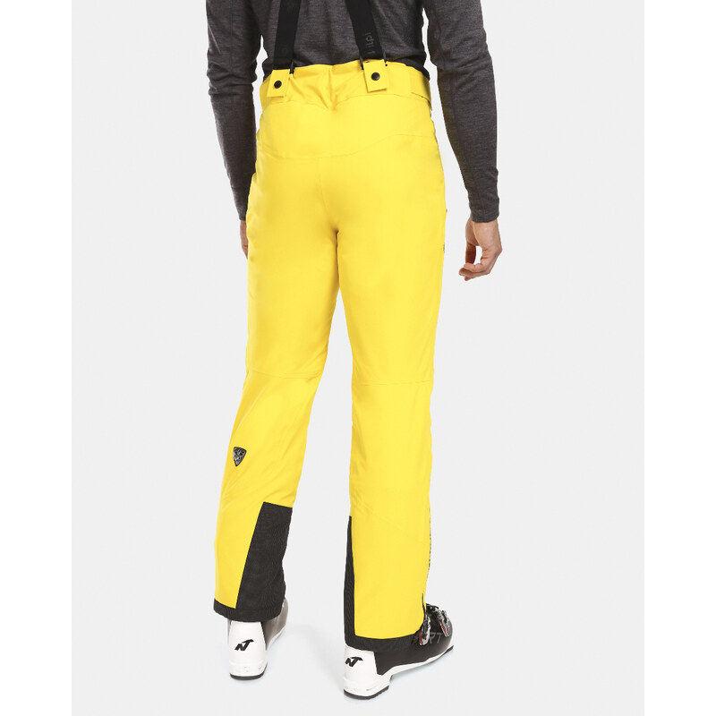 Męskie spodnie narciarskie Kilpi METHONE-M żółte