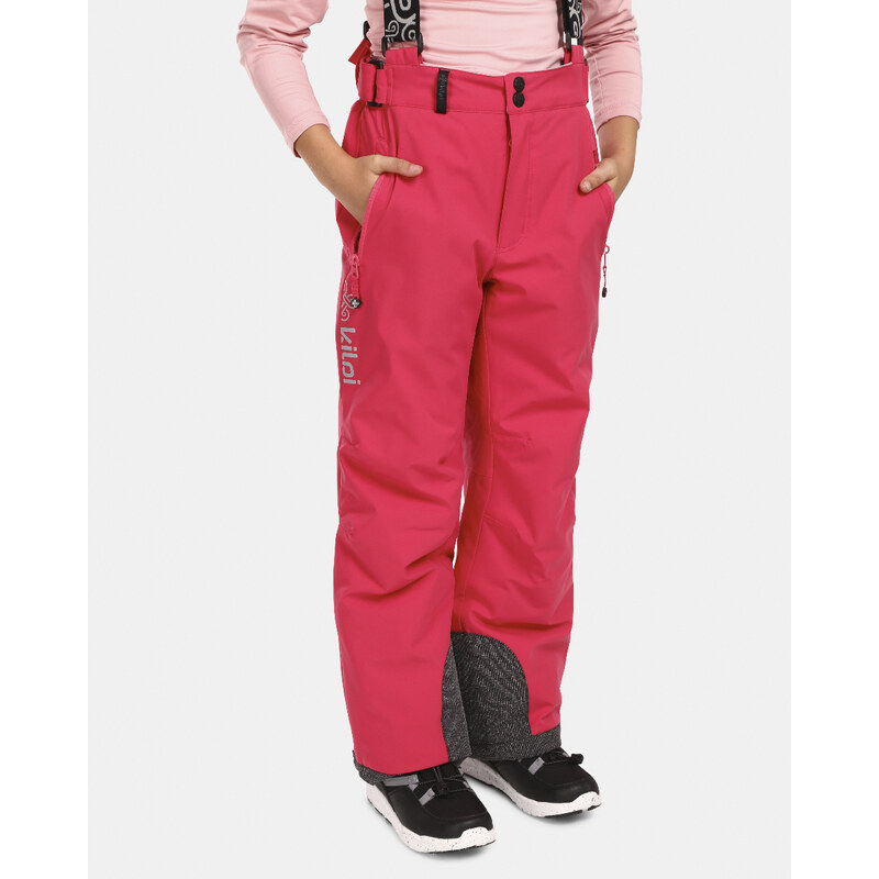 Dziecięce spodnie narciarskie Kilpi MIMAS-J różowe
