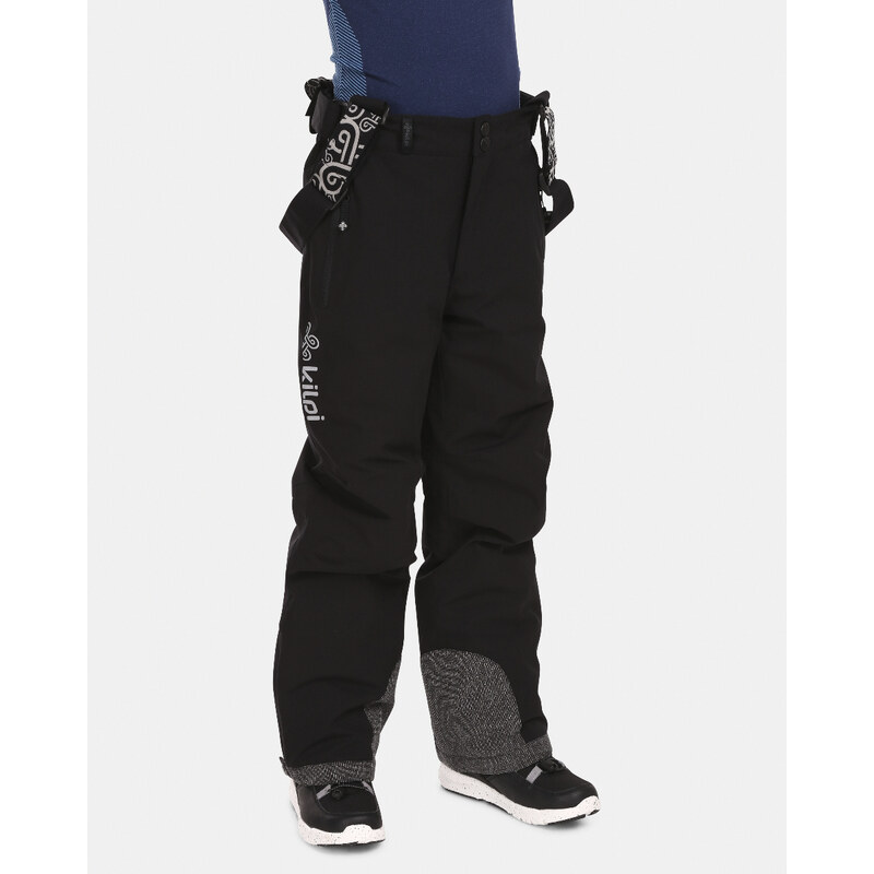 Dziecięce spodnie narciarskie Kilpi MIMAS-J czarne