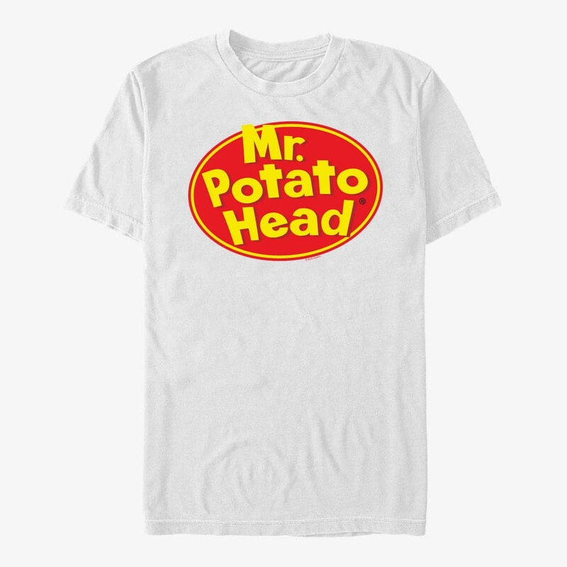 Koszulka męska Merch Hasbro Vault Mr. Potato Head - Potato Logo Unisex T-Shirt White