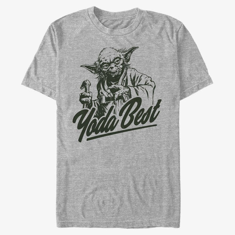 Koszulka męska Merch Star Wars: Classic - Best Yoda Men's T-Shirt Heather Grey