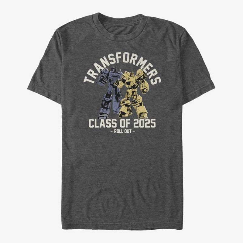 Koszulka męska Merch Hasbro Vault Transformers - Gradformers Twenty Five Unisex T-Shirt Dark Heather Grey
