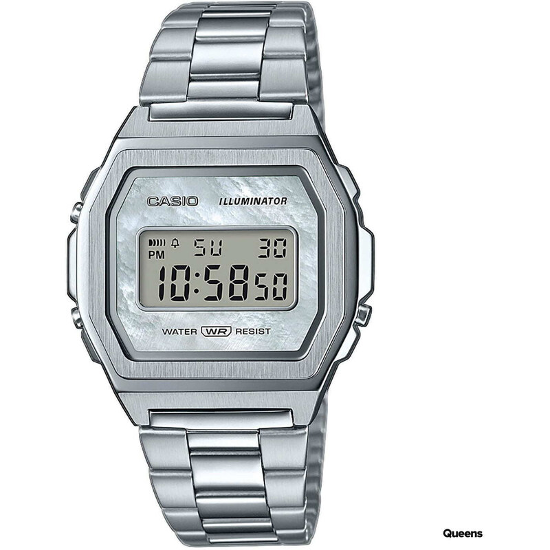 Męskie zegarki Casio A1000D-7EF Silver