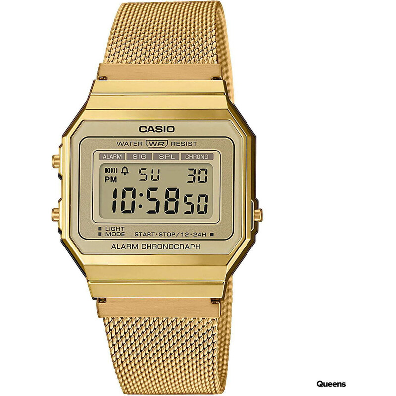 Męskie zegarki Casio A 700WEMG-9AEF Gold