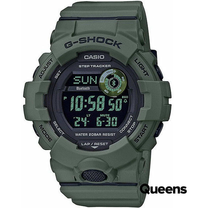 Męskie zegarki Casio G-Shock GBD 800UC-3ER Olive
