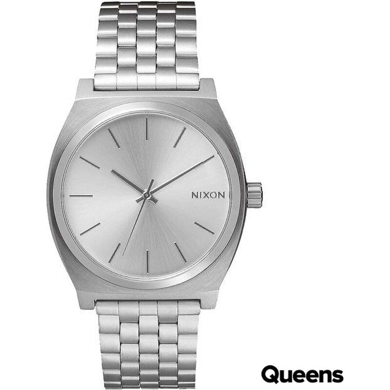 Męskie zegarki Nixon Time Teller Silver