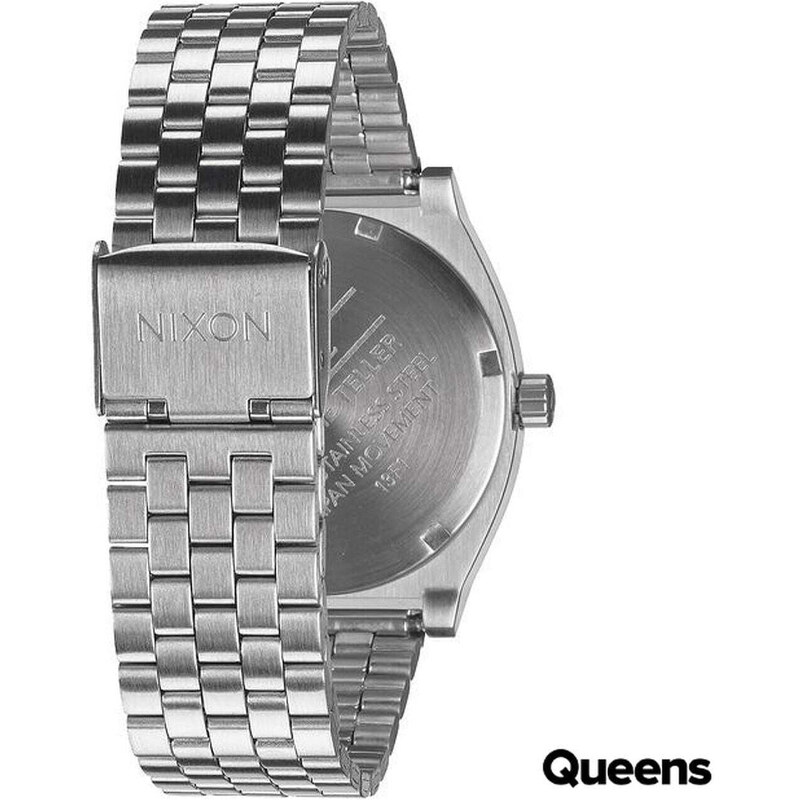 Męskie zegarki Nixon Time Teller Silver