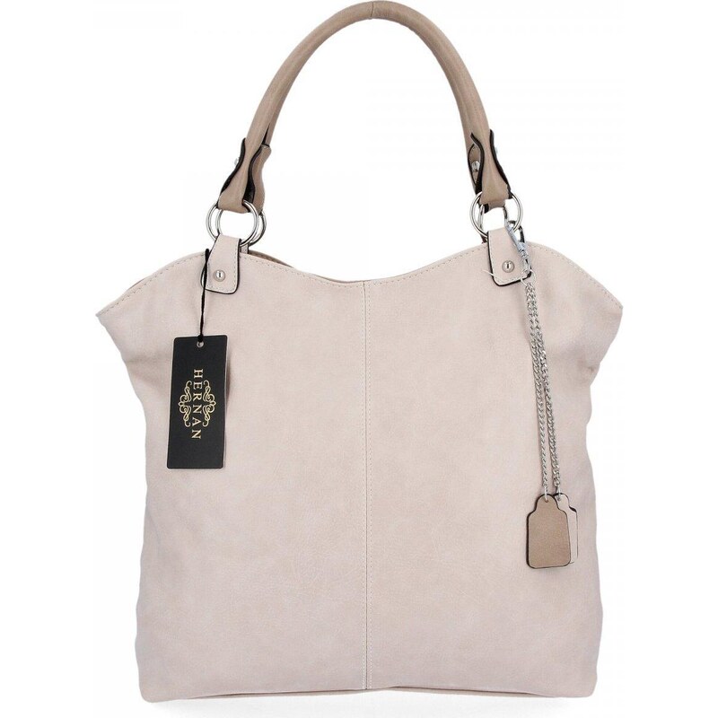 Torebka Uniwersalna Shopper Bag Hernan Beżowa HB0150