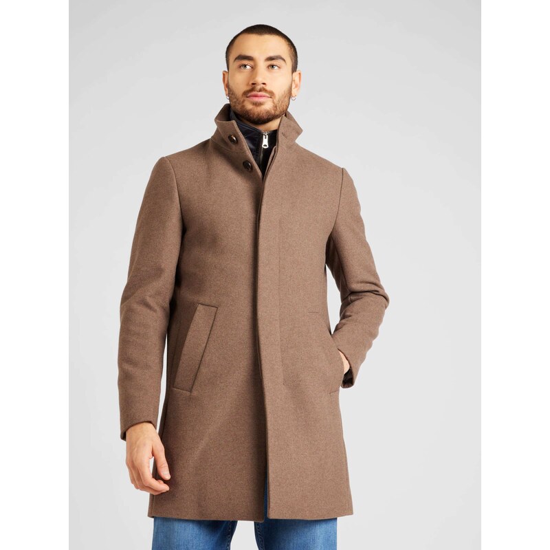 Matinique Płaszcz przejściowy 'Harvey' brązowy