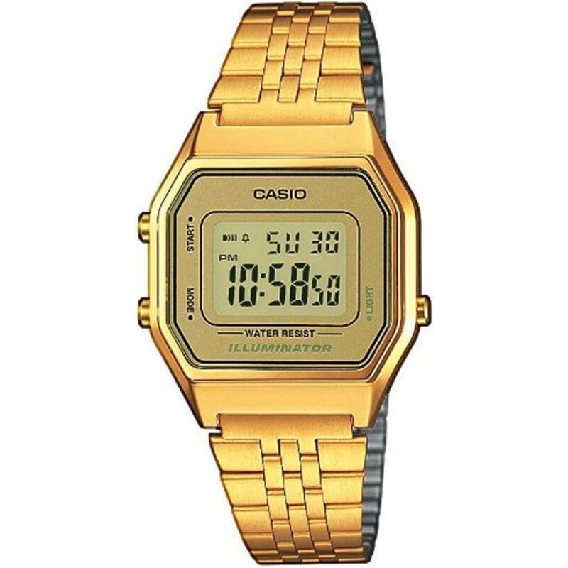 Męskie zegarki Casio LA680WEGA 9ER Gold