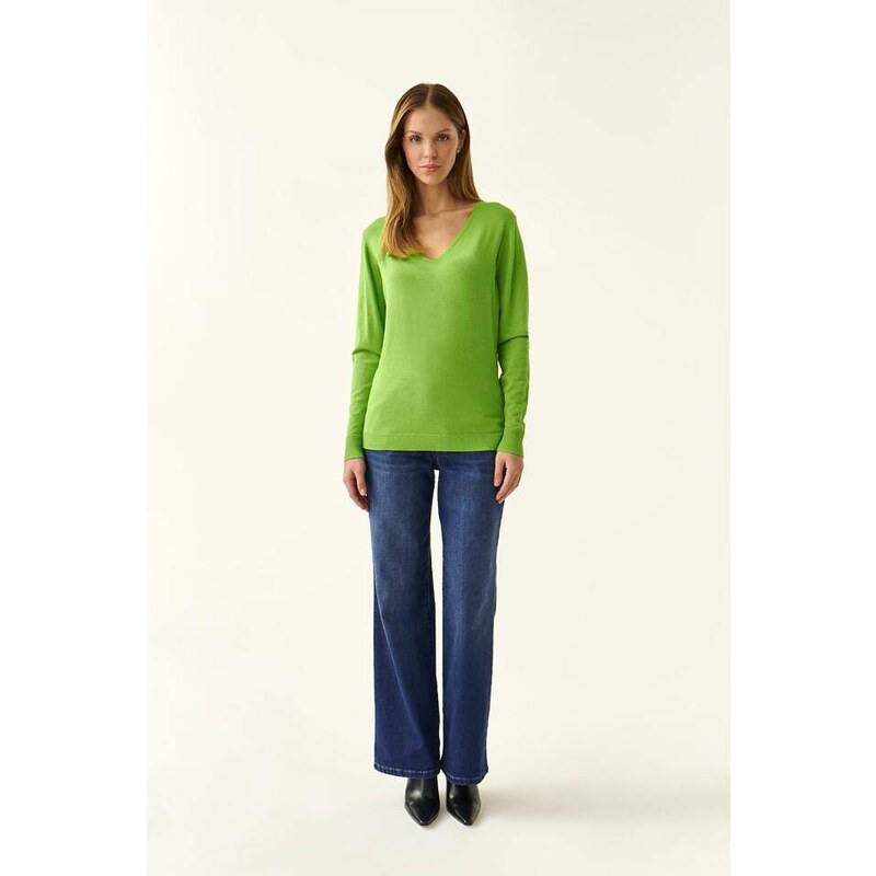 TATUUM Sweter w kolorze zielonym