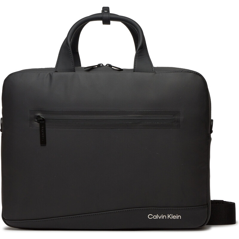 Torba na laptopa Calvin Klein Rubberized Conv Laptop Bag K50K511712 Ck Black BEH
