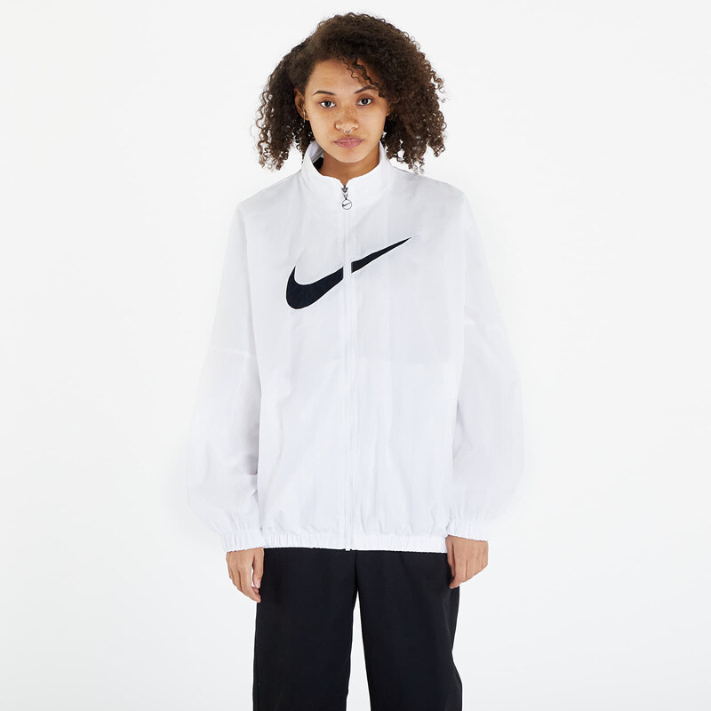 Damska wiatrówka Nike W NSW Essentials Woven Jacket White