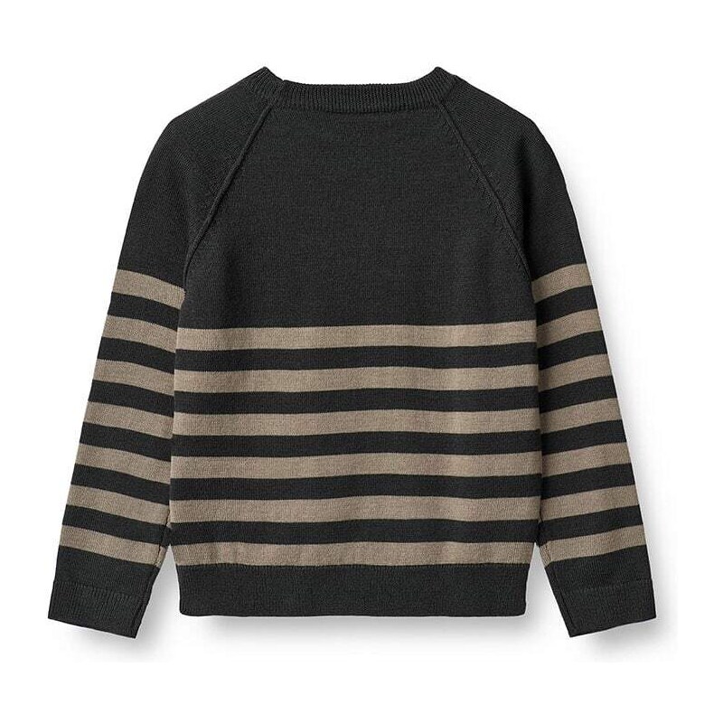 Wheat Wełniany sweter "Benja" w kolorze czarnym