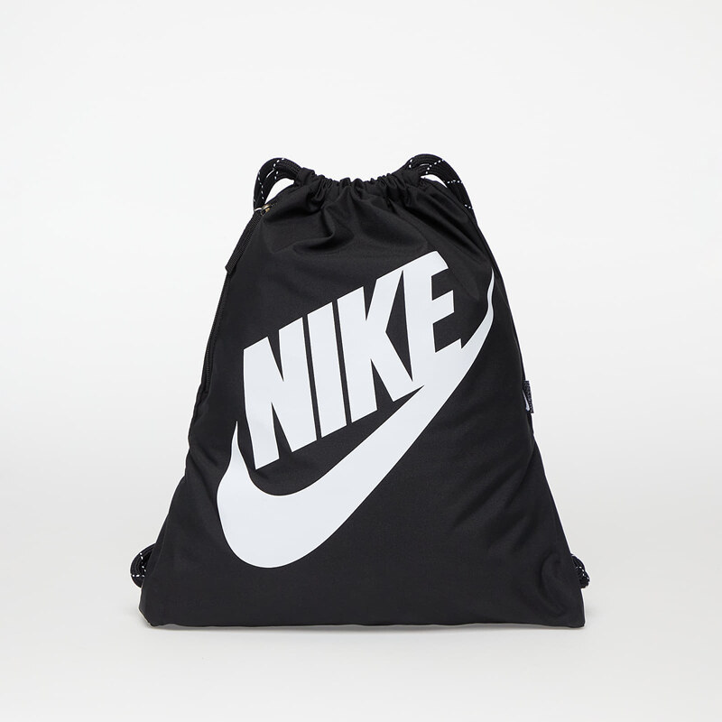 Plecak Nike Heritage Drawstring Bag Black/ Black/ White, Universal