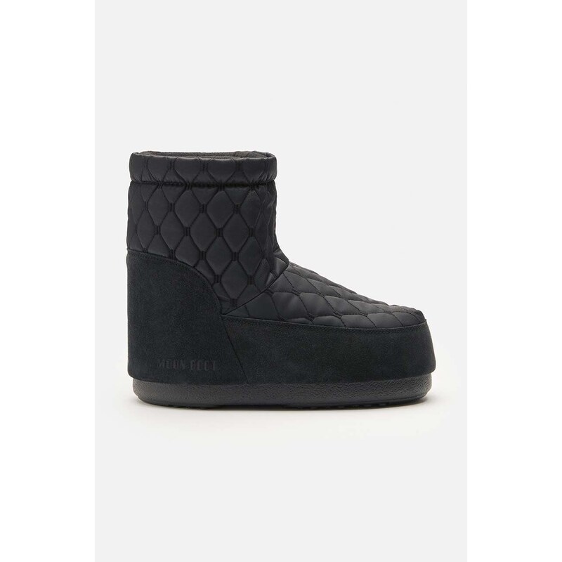 Moon Boot śniegowce Icon Low Nolace Quilted kolor czarny 14094800.001