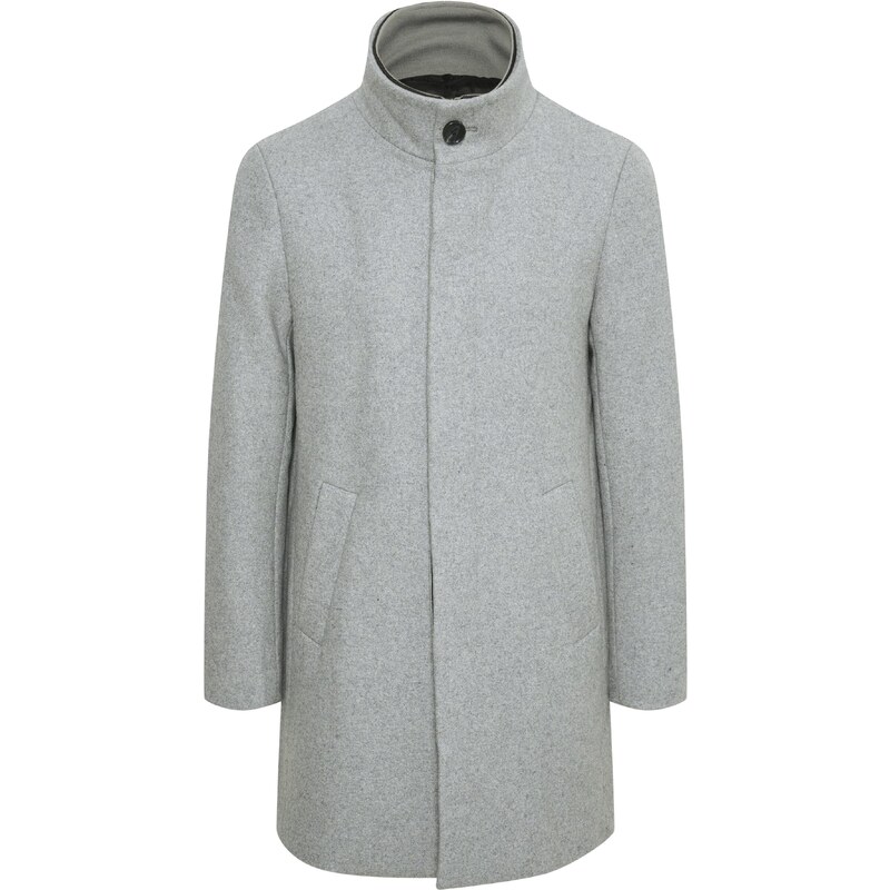 Matinique Płaszcz przejściowy 'Harvey' nakrapiany szary