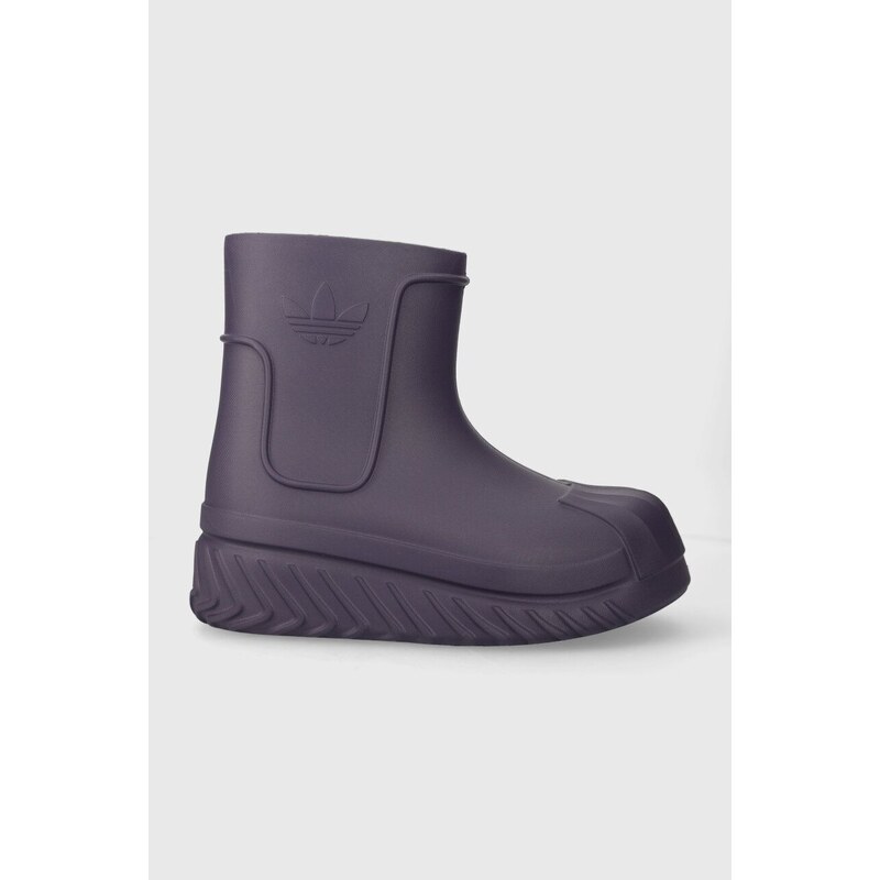 adidas Originals kalosze adiFOM Superstar Boot damskie kolor fioletowy IE0388