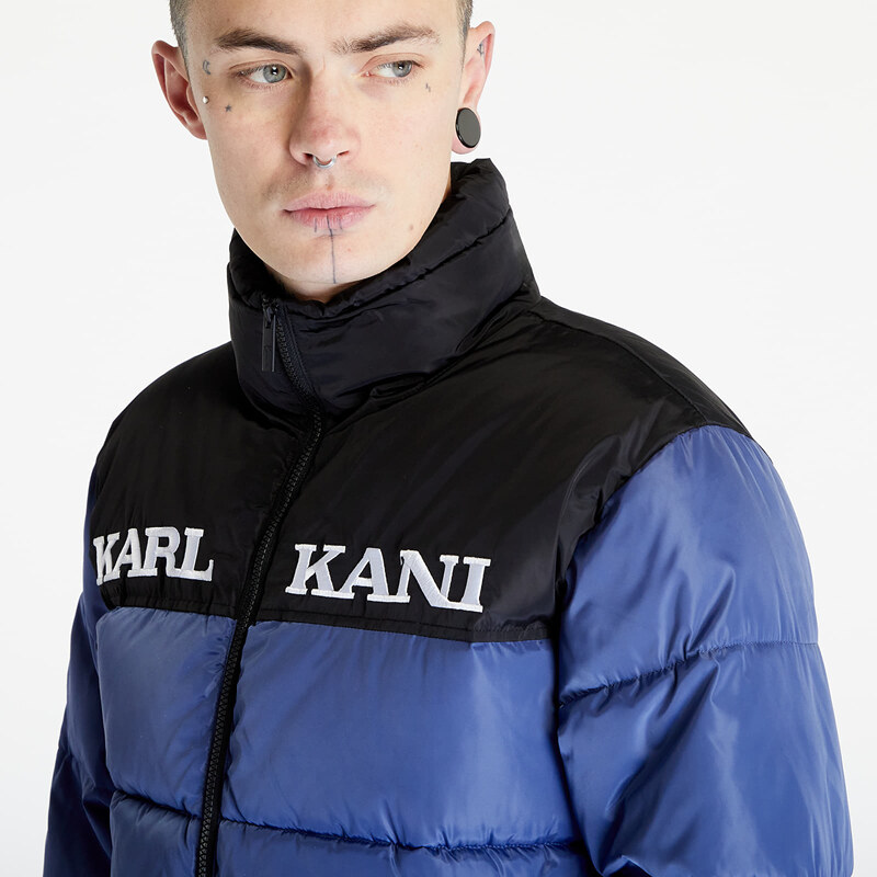 Męska kurtka zimowa Karl Kani Retro Essential Puffer Jacket Dark Blue
