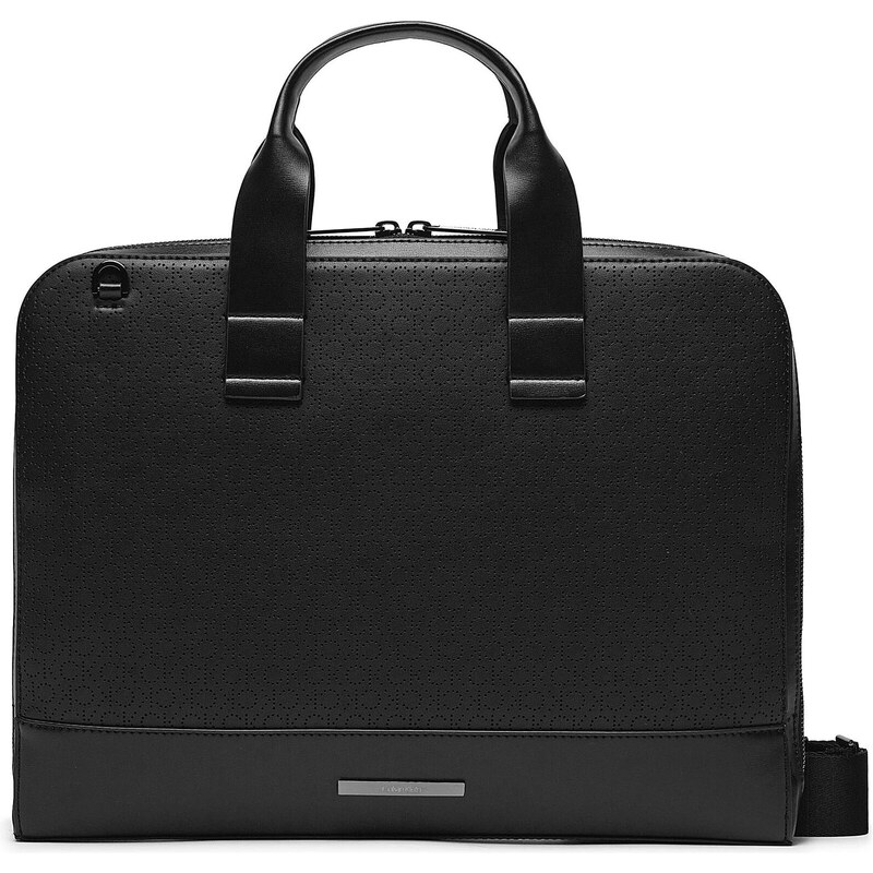 Torba na laptopa Calvin Klein Modern Bar Slim Laptop Bag Mono K50K511529 Ck Mono Perf Black 0GK