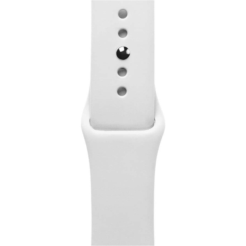 BERRIEPIE Wymienny pasek w kolorze białym do Apple Watch 38/ 40/ 41 mm