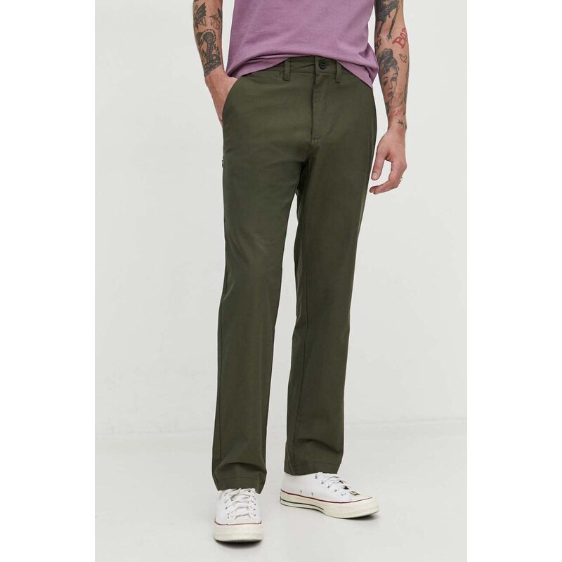 Billabong spodnie BILLABONG X ADVENTURE DIVISION męskie kolor zielony proste ABYNP00147