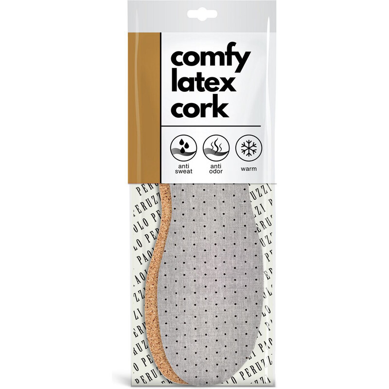 R. 38 – Wkładki Korkowe Comfy Latex Cork 09W38 Paolo Peruzzi