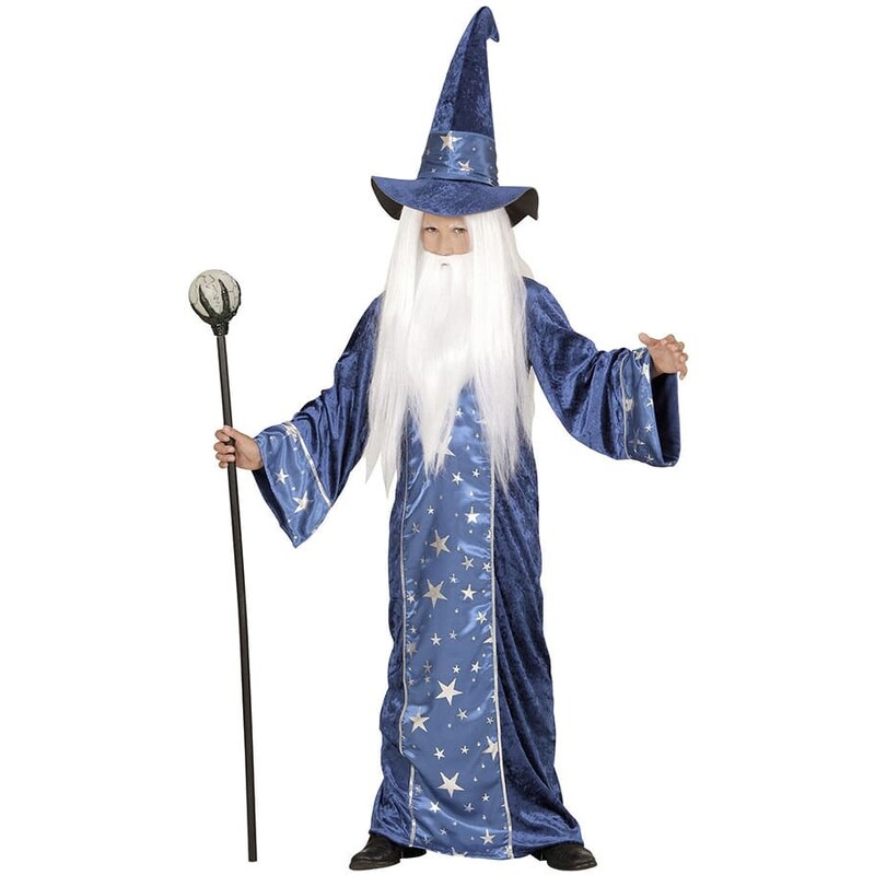 Carnival Party 2-częściowy kostium "Zauberer" w kolorze niebieskim