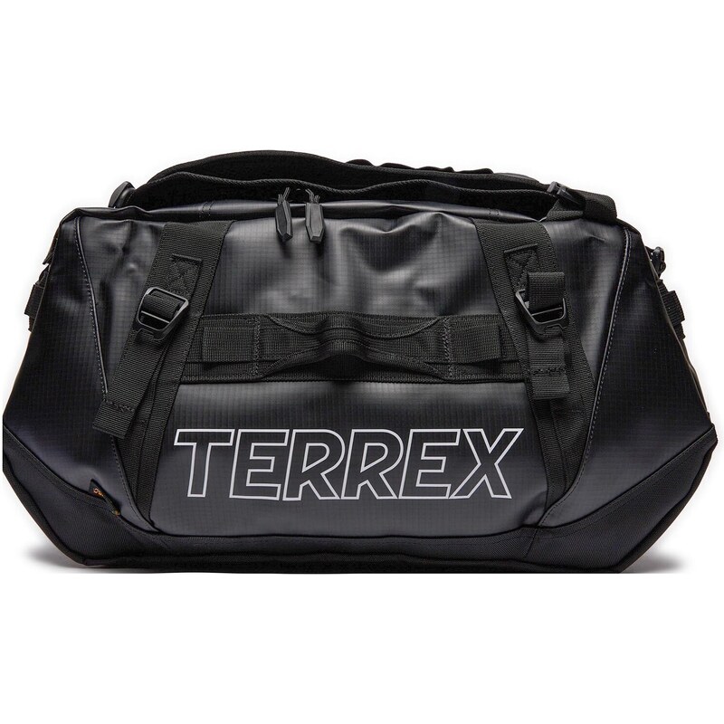 Torba adidas Terrex Rain.Rdy Expedition Duffel Bag S - 50 L IN8327 Black/Black/White