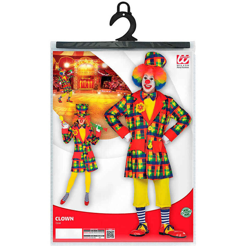 Carnival Party Góra kostiumowa "Clown" ze wzorem
