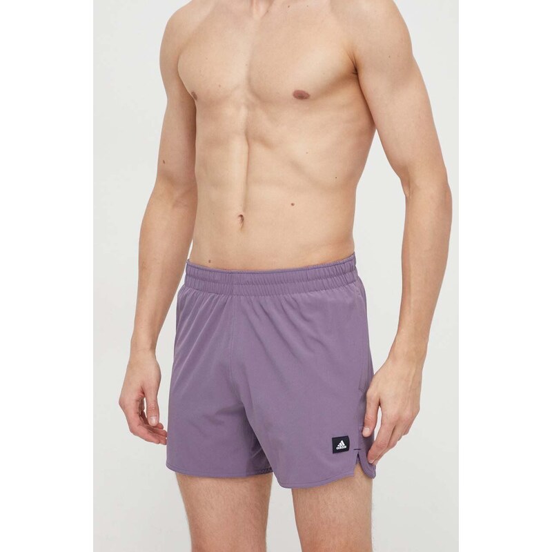 adidas szorty kąpielowe kolor fioletowy IR6206