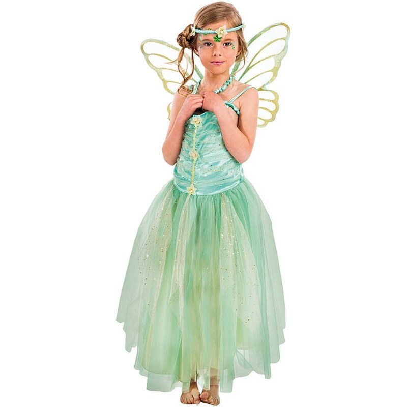 CHAKS 3-częściowy kostium "Danae Fairy" w kolorze zielonym