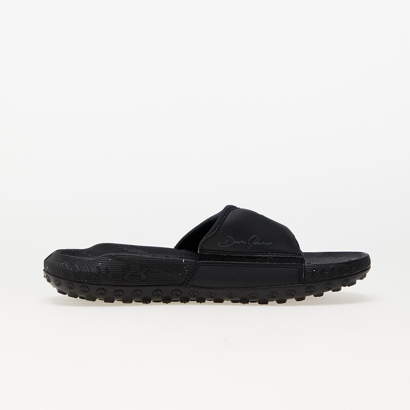 Under Armour U Rock 3 Slide Black/ Black/ Pitch Gray