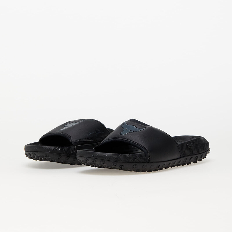 Under Armour U Rock 3 Slide Black/ Black/ Pitch Gray
