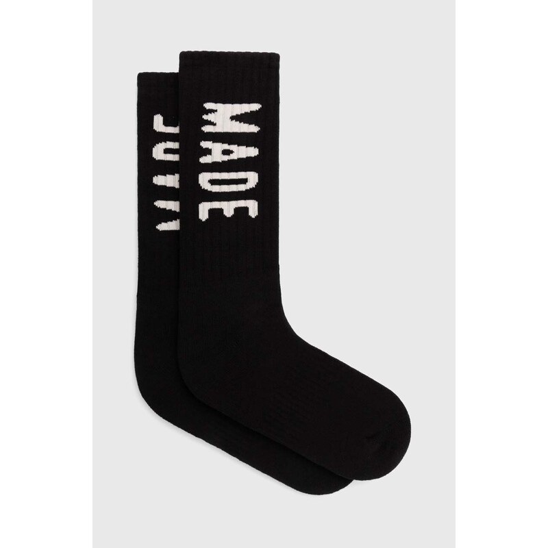 Human Made skarpetki Hm Logo Socks męskie kolor czarny HM27GD058