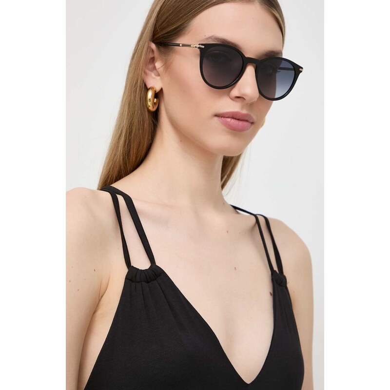 Carolina Herrera okulary przeciwsłoneczne damskie kolor czarny HER 0230/S