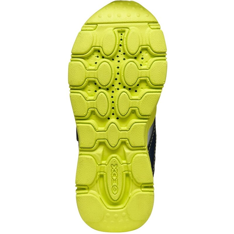 Geox Sneakersy "Torque" w kolorze granatowo-zielonym