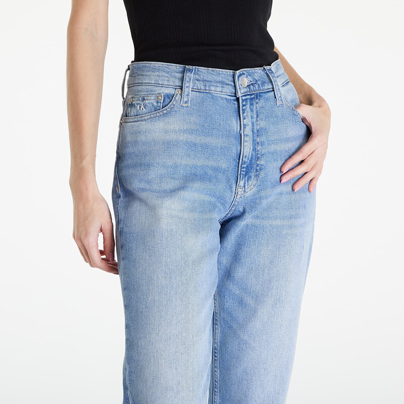 Damskie dżinsy Calvin Klein Jeans Mom Jean Denim Light
