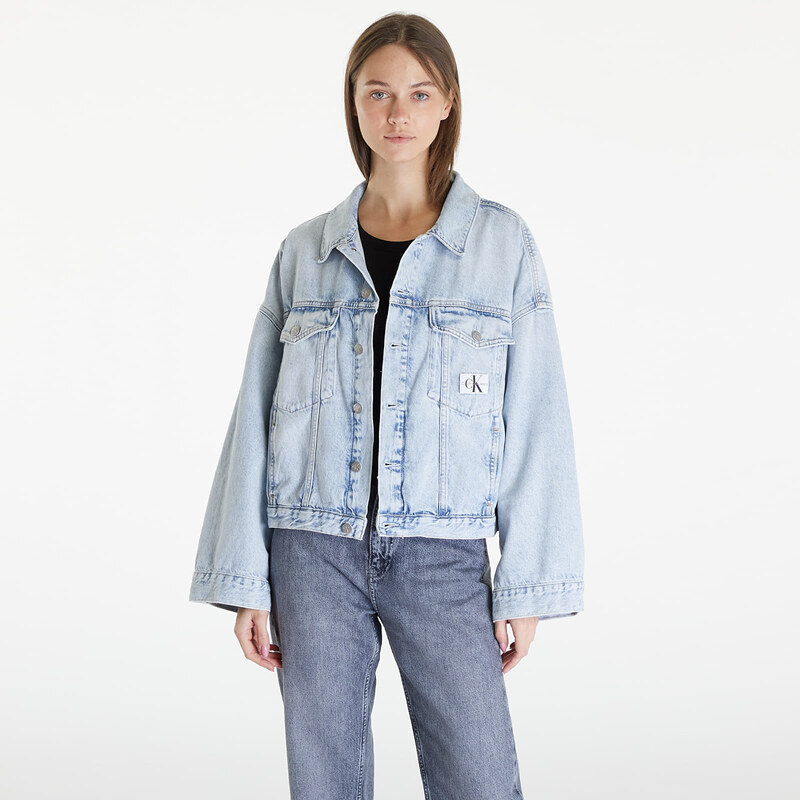 Kurtka dżinsowa damska Calvin Klein Jeans Relaxed Denim Jacket Denim